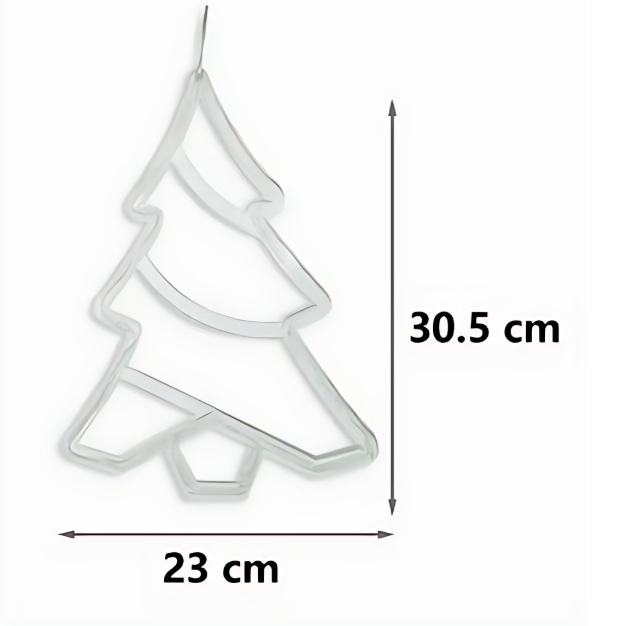 Κρεμαστό Χριστουγεννιάτικο Στολίδι Δέντρο 23 LED 30.5x23cm | Διακοσμητικό με Ζεστή Ατμόσφαιρα Κρεμαστό Χριστουγεννιάτικο Στολίδι Δέντρο 23 LED 30.5x23cm | Διακοσμητικό με Ζεστή Ατμόσφαιρα