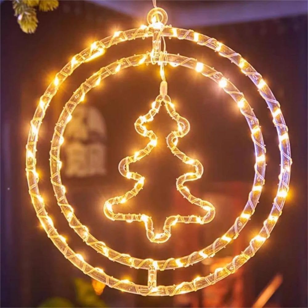 Κρεμαστό Χριστουγεννιάτικο Στολίδι Χριστουγεννιάτικο Δέντρο με 73 LED 36cm Κρεμαστό Χριστουγεννιάτικο Στολίδι Χριστουγεννιάτικο Δέντρο με 73 LED 36cm