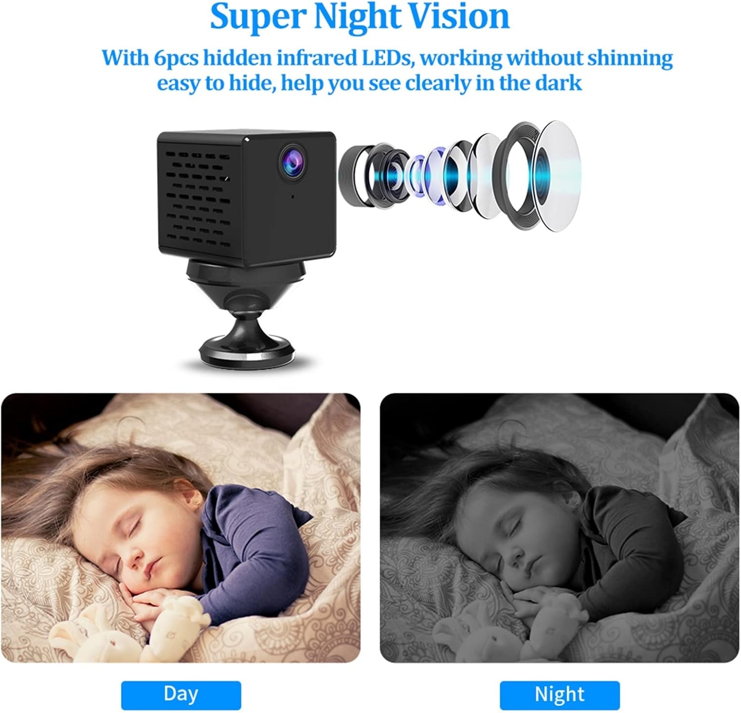 Κρυφή Κάμερα Παρακολούθησης 1080p με Ανιχνευτή Κίνησης & Υποδοχή Κάρτας Μνήμης - VStarcam Κρυφή Κάμερα Παρακολούθησης 1080p με Ανιχνευτή Κίνησης & Υποδοχή Κάρτας Μνήμης - VStarcam