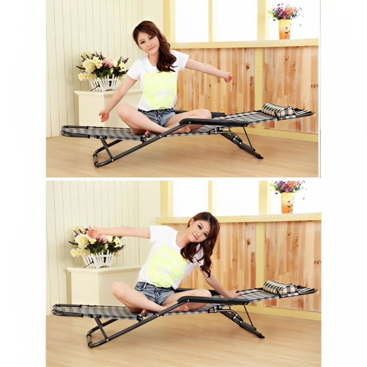 Ξαπλώστρα - Πολυθρόνα Παραλίας Πολλαπλών Θέσεων με Ρυθμιζόμενη Πλάτη και Μεταλλικό Σκελετό - Πράσινο Καρό Ξαπλώστρα - Πολυθρόνα Παραλίας Πολλαπλών Θέσεων με Ρυθμιζόμενη Πλάτη και Μεταλλικό Σκελετό - Πράσινο Καρό