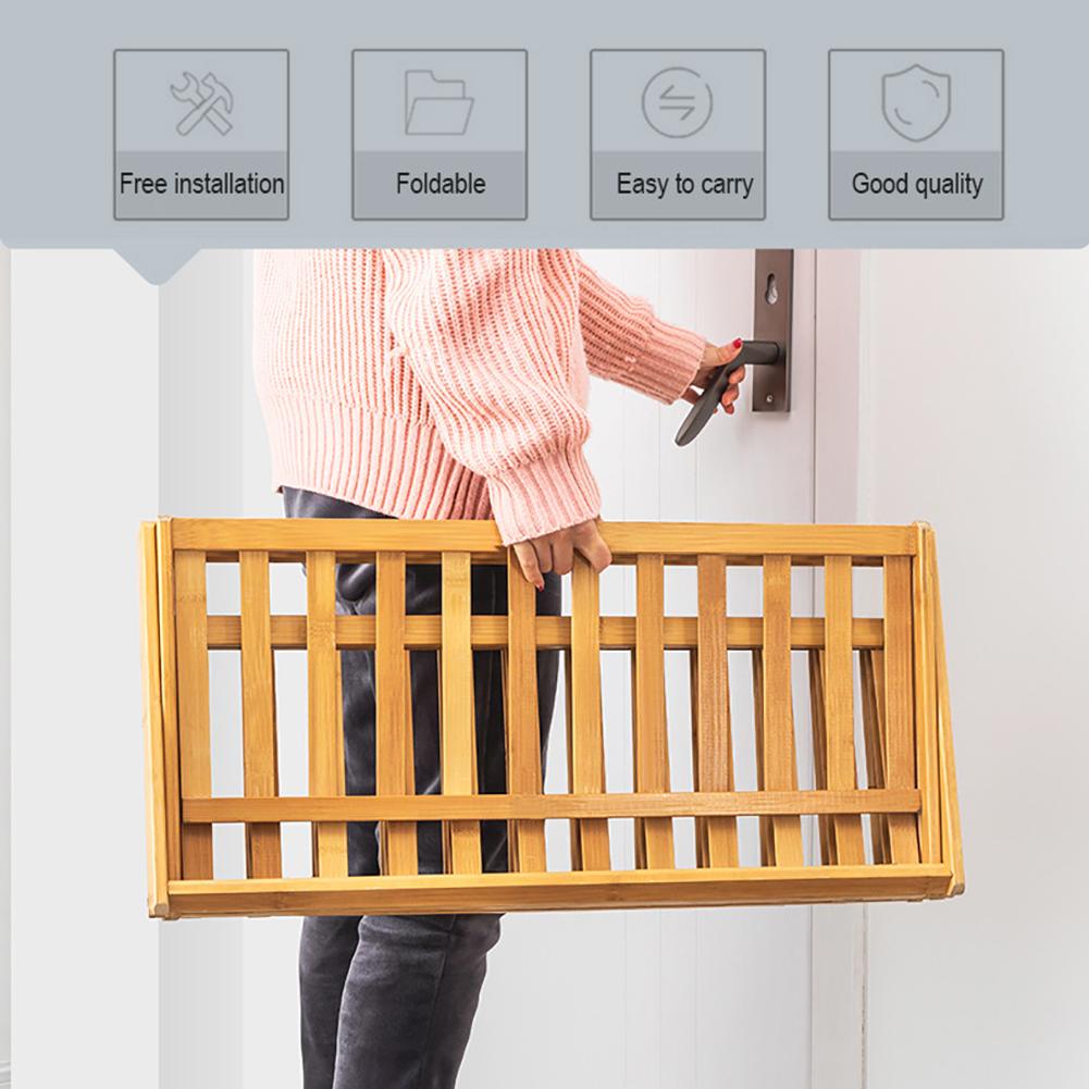 Ξύλινη αναδιπλούμενη παπουτσοθήκη - Μπαμπού με 4 ράφια πολλαπλών χρήσεων Ξύλινη αναδιπλούμενη παπουτσοθήκη - Μπαμπού με 4 ράφια πολλαπλών χρήσεων