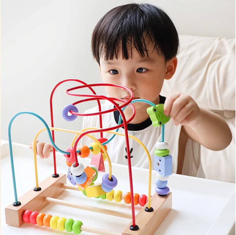 Ξύλινο Εκπαιδευτικό Παιχνίδι Μοντεσσόρι με Ζωάκια Ξύλινο Εκπαιδευτικό Παιχνίδι Μοντεσσόρι με Ζωάκια