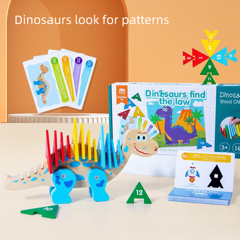 Ξύλινος Εκπαιδευτικός Δεινόσαυρος Εκμάθησης Χρωμάτων - Σχημάτων - Αριθμών Κατάλληλο για Ηλικίες 3+ Ετών - Dinosaur Thinking Sorting Game Ξύλινος Εκπαιδευτικός Δεινόσαυρος Εκμάθησης Χρωμάτων - Σχημάτων - Αριθμών Κατάλληλο για Ηλικίες 3+ Ετών - Dinosaur Thinking Sorting Game
