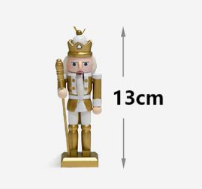 Ξύλινος Χριστουγεννιάτικος Καρυοθραύστης 13cm Ξύλινος Χριστουγεννιάτικος Καρυοθραύστης 13cm