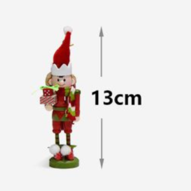 Ξύλινος Χριστουγεννιάτικος Καρυοθραύστης 13cm Ξύλινος Χριστουγεννιάτικος Καρυοθραύστης 13cm