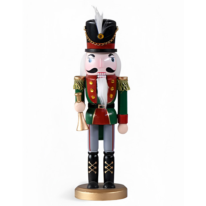 Ξύλινος Χριστουγεννιάτικος Καρυοθραύστης 25cm Ξύλινος Χριστουγεννιάτικος Καρυοθραύστης 25cm