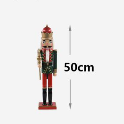 Ξύλινος Χριστουγεννιάτικος Καρυοθραύστης 50cm Ξύλινος Χριστουγεννιάτικος Καρυοθραύστης 50cm