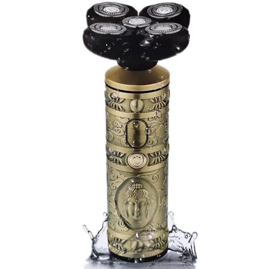 Ξυριστική Επαναφορτιζόμενη Μηχανή KEMEI με 3 Περιστρεφόμενες Λεπίδες και τεχνολογία 4D Ξυριστική Επαναφορτιζόμενη Μηχανή KEMEI με 3 Περιστρεφόμενες Λεπίδες και τεχνολογία 4D