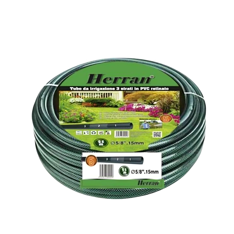 Λάστιχο Ποτίσματος 15m - 5/8 Ιντσών - Herran Λάστιχο Ποτίσματος 15m - 5/8 Ιντσών - Herran