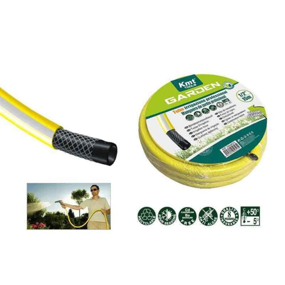 Λάστιχο Ποτίσματος Κήπου 15m Διαμέτρου 12.7mm - Κίτρινο Λάστιχο Ποτίσματος Κήπου 15m Διαμέτρου 12.7mm - Κίτρινο