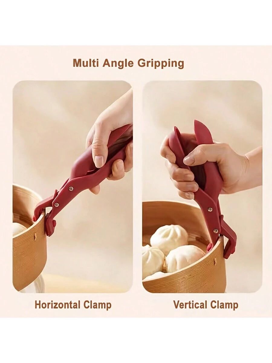 Λαβίδα Ζεστών Αντικειμένων Μαγειρέματος - Γκρι Λαβίδα Ζεστών Αντικειμένων Μαγειρέματος - Γκρι