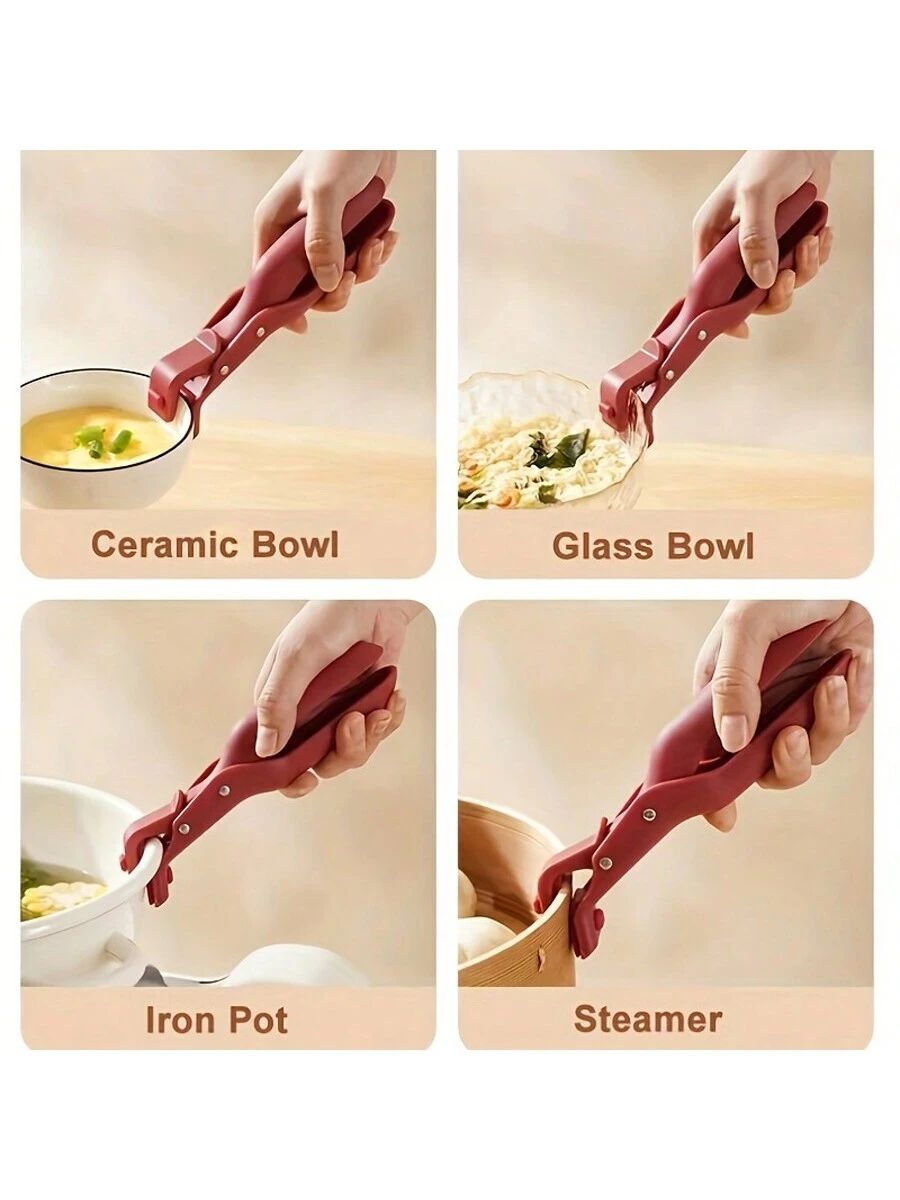 Λαβίδα Ζεστών Αντικειμένων Μαγειρέματος - Γκρι Λαβίδα Ζεστών Αντικειμένων Μαγειρέματος - Γκρι