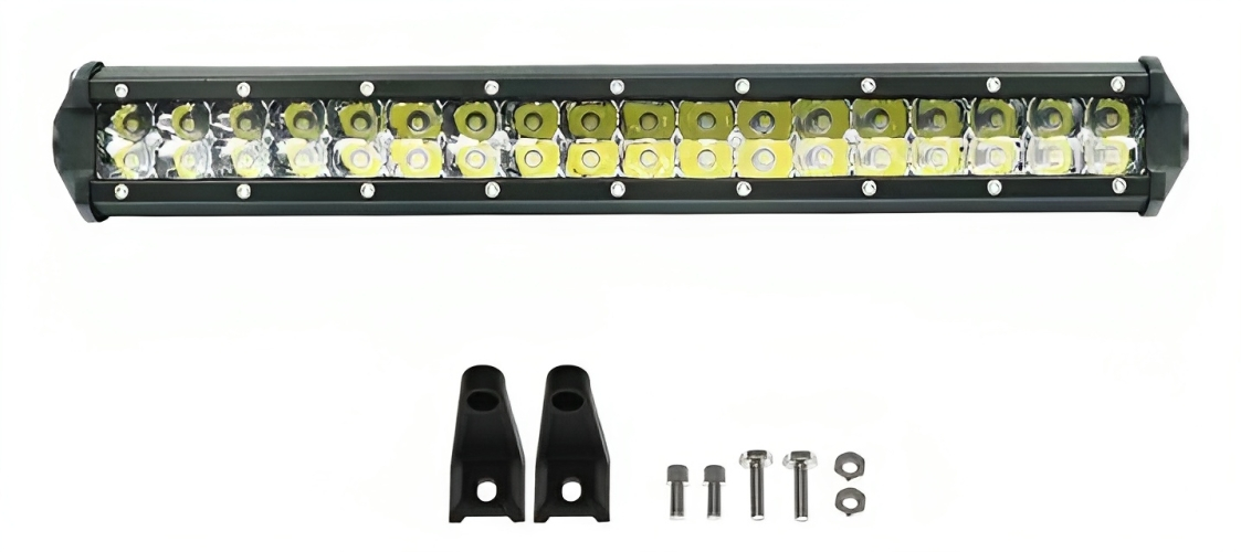 LED Αδιάβροχη IP68 Μπάρα Αλουμινίου για Οχήματα 108W - 12V-24V 38cm - 36 SMD 8640LM 6000K LED Αδιάβροχη IP68 Μπάρα Αλουμινίου για Οχήματα 108W - 12V-24V 38cm - 36 SMD 8640LM 6000K