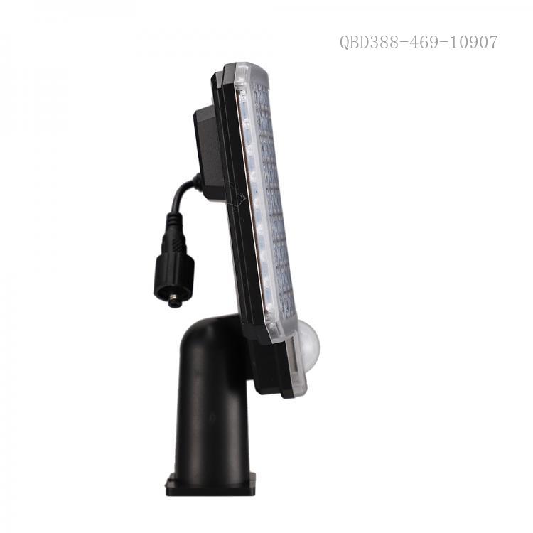 LED Αδιάβροχο Ηλιακό Επαναφορτιζόμενο Επιτοίχιο Φωτιστικό με Πάνελ 108 SMD, Αισθητήρα Κίνησης, Τηλεχειριστήριο και Ψυχρό Λευκό Φωτισμό Μαύρο LED Αδιάβροχο Ηλιακό Επαναφορτιζόμενο Επιτοίχιο Φωτιστικό με Πάνελ 108 SMD, Αισθητήρα Κίνησης, Τηλεχειριστήριο και Ψυχρό Λευκό Φωτισμό Μαύρο