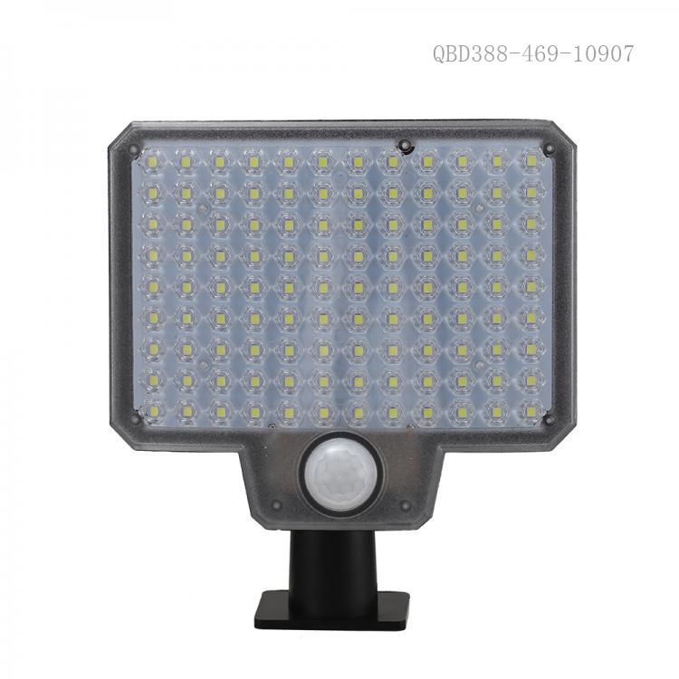 LED Αδιάβροχο Ηλιακό Επαναφορτιζόμενο Επιτοίχιο Φωτιστικό με Πάνελ 108 SMD, Αισθητήρα Κίνησης, Τηλεχειριστήριο και Ψυχρό Λευκό Φωτισμό Μαύρο LED Αδιάβροχο Ηλιακό Επαναφορτιζόμενο Επιτοίχιο Φωτιστικό με Πάνελ 108 SMD, Αισθητήρα Κίνησης, Τηλεχειριστήριο και Ψυχρό Λευκό Φωτισμό Μαύρο