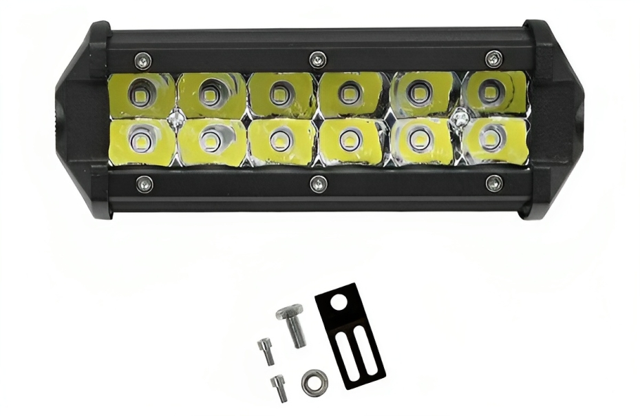 LED Αδιάβροχο IP68 Προβολάκι - Μπάρα Αλουμινίου για Οχήματα 36W - 12V-24V 10cm - 12 SMD 2880LM 6000K LED Αδιάβροχο IP68 Προβολάκι - Μπάρα Αλουμινίου για Οχήματα 36W - 12V-24V 10cm - 12 SMD 2880LM 6000K