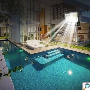 LED Αδιάβροχος Ηλιακός Προβολέας 300W IP67 με Φωτοβολταϊκό Πάνελ, Τηλεχειρισμό και Χρονοδιακόπτη - LED Solar Light Panel LED Αδιάβροχος Ηλιακός Προβολέας 300W IP67 με Φωτοβολταϊκό Πάνελ, Τηλεχειρισμό και Χρονοδιακόπτη - LED Solar Light Panel