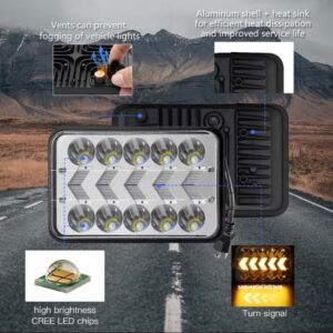 LED Αδιάβροχος Προβολέας Αυτοκινήτου 10 SMD 5″ 12-24V με Βύσμα H4 Ψυχρό Λευκό – Πορτοκαλί LED Αδιάβροχος Προβολέας Αυτοκινήτου 10 SMD 5″ 12-24V με Βύσμα H4 Ψυχρό Λευκό – Πορτοκαλί