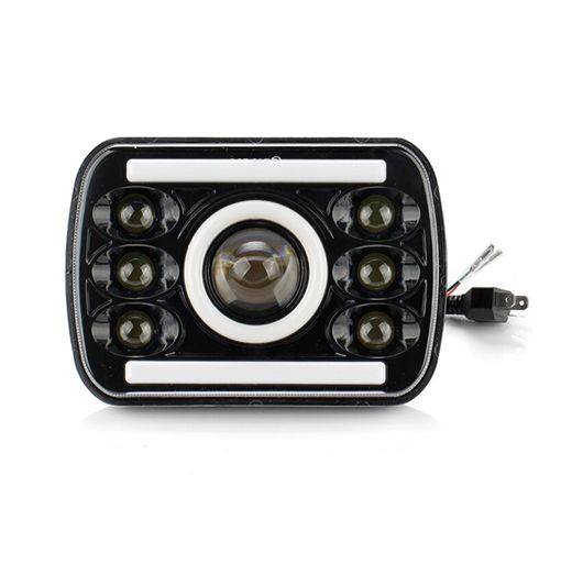 LED Αδιάβροχος Προβολέας Αυτοκινήτου7 COB 12-24V με Βύσμα H4 Ψυχρό Λευκό – Πορτοκαλί LED Αδιάβροχος Προβολέας Αυτοκινήτου7 COB 12-24V με Βύσμα H4 Ψυχρό Λευκό – Πορτοκαλί