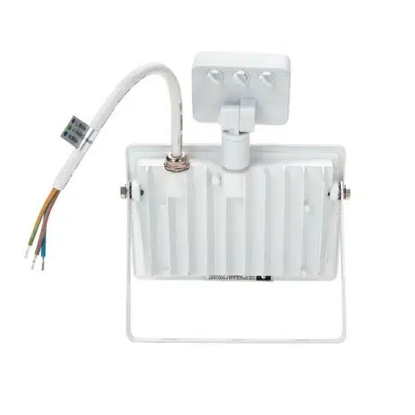 LED Αδιάβροχος Ηλιακός Προβολέας με Αισθητήρα Κίνησης και Φυσικό Λευκό Φωτισμό 4000K Aigostar Λευκός 30W 220V IP65 2700LM LED Αδιάβροχος Ηλιακός Προβολέας με Αισθητήρα Κίνησης και Φυσικό Λευκό Φωτισμό 4000K Aigostar Λευκός 30W 220V IP65 2700LM