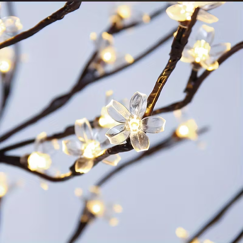 LED Διακοσμητικό Δέντρο με Λευκό Θερμό Φωτισμό 180cm - Για Εσωτερικό & Εξωτερικό Χώρο LED Διακοσμητικό Δέντρο με Λευκό Θερμό Φωτισμό 180cm - Για Εσωτερικό & Εξωτερικό Χώρο