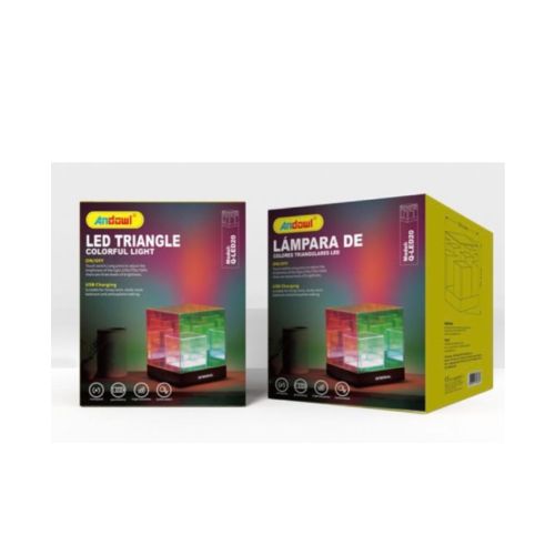 LED Διακοσμητικό Φωτιστικό Andowl Κύβος Πολύχρωμο Φως 2W USB LED Διακοσμητικό Φωτιστικό Andowl Κύβος Πολύχρωμο Φως 2W USB