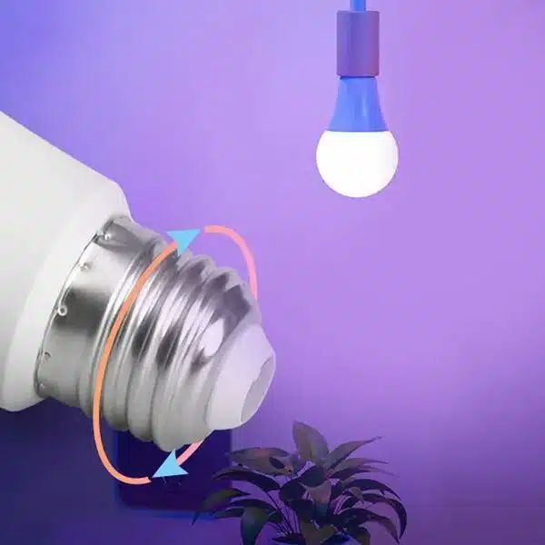 LED Dimmable Λάμπα 4.8W E27 RGB Σφαιρική G45 4.8W 220V με Ασύρματο Χειριστήριο LED Dimmable Λάμπα 4.8W E27 RGB Σφαιρική G45 4.8W 220V με Ασύρματο Χειριστήριο