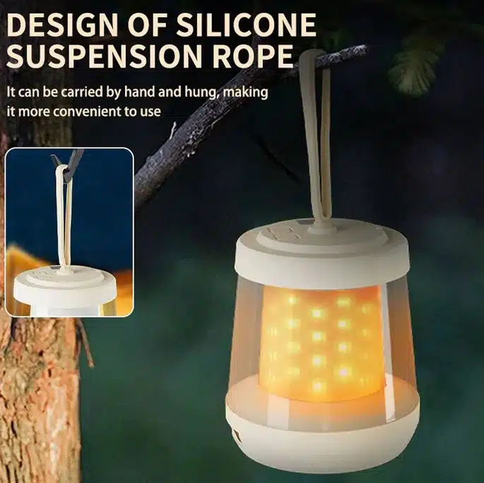 LED Επαναφορτιζόμενο Φανάρι Camping σε Ψυχρό Θερμό Φωτισμό – Γιρλάντα 10m με LCD Οθόνη Ένδειξης Μπαταρίας και Ιμάντα σε Λευκό Χρώμα LED Επαναφορτιζόμενο Φανάρι Camping σε Ψυχρό Θερμό Φωτισμό – Γιρλάντα 10m με LCD Οθόνη Ένδειξης Μπαταρίας και Ιμάντα σε Λευκό Χρώμα