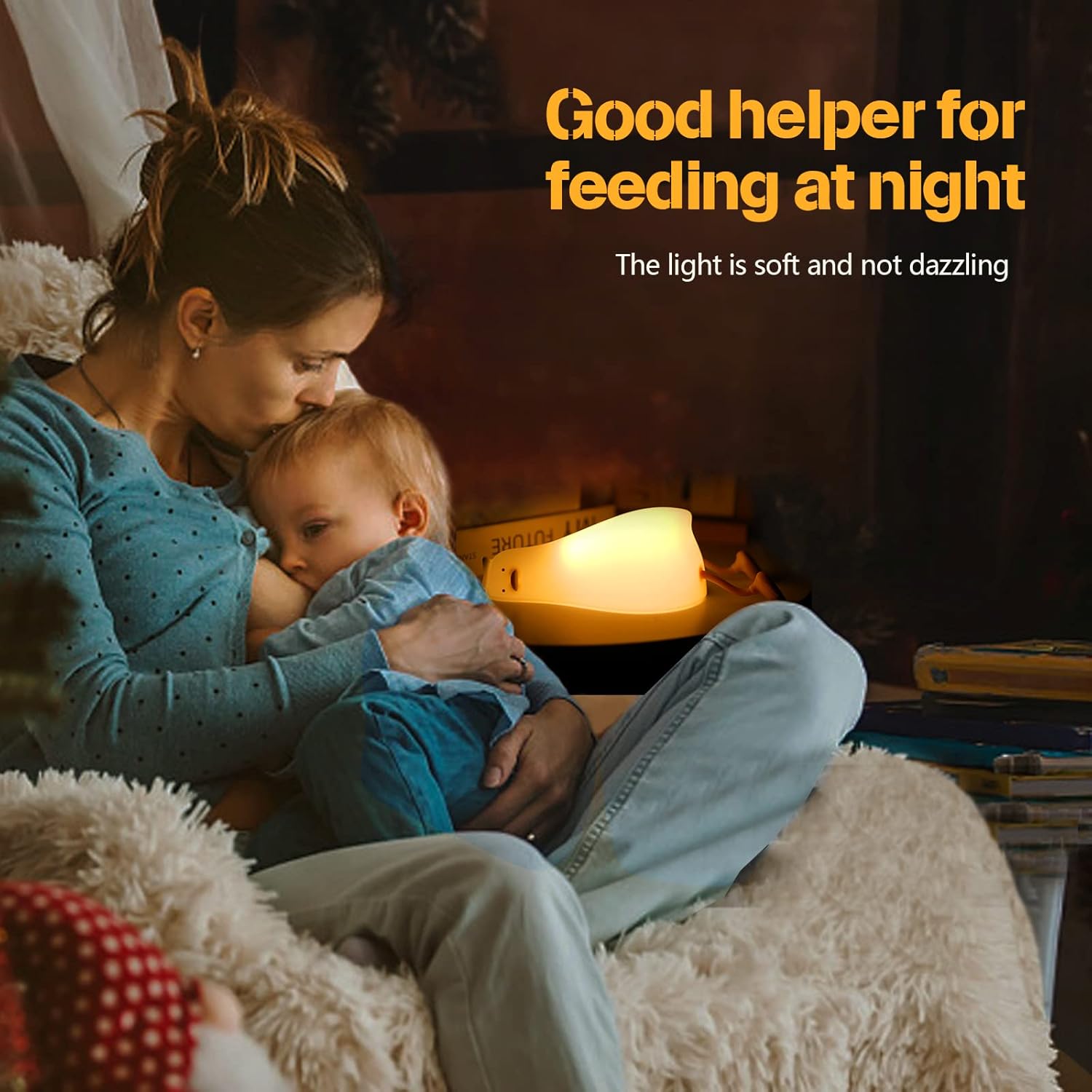 LED Επαναφορτιζόμενο Φωτάκι Νυχτός σε Σχήμα Παπί - Arrango LED Επαναφορτιζόμενο Φωτάκι Νυχτός σε Σχήμα Παπί - Arrango