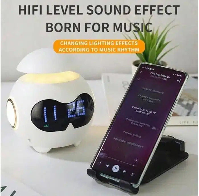 LED Πολυλειτουργικό Επαναφορτιζόμενο Ψηφιακό Ρολόι – Ξυπνητήρι Φωτιστικό με Ηχείο Bluetooth και Οθόνη LED Πολυλειτουργικό Επαναφορτιζόμενο Ψηφιακό Ρολόι – Ξυπνητήρι Φωτιστικό με Ηχείο Bluetooth και Οθόνη