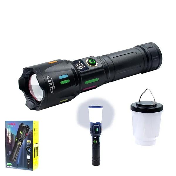 LED Επαναφορτιζόμενος Φακός με Φανάρι Κάμπινγκ, Ζουμ, Μαγνήτη, Ψηφιακή Ένδειξη Φόρτισης, 5 Τρόπους Λειτουργίας, Μπαταρίας 26650mAH LED Επαναφορτιζόμενος Φακός με Φανάρι Κάμπινγκ, Ζουμ, Μαγνήτη, Ψηφιακή Ένδειξη Φόρτισης, 5 Τρόπους Λειτουργίας, Μπαταρίας 26650mAH
