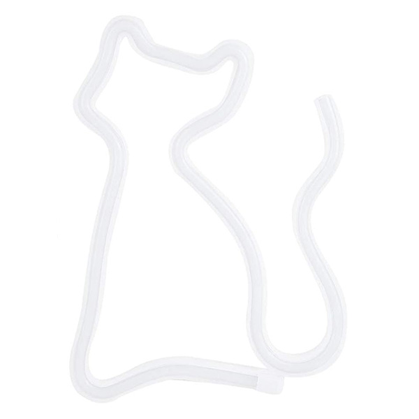 LED Επιτοίχιο Διακοσμητικό Φωτιστικό Neon με Τροφοδοσία USB ή Μπαταρίες με Σχέδιο Γατούλα σε Ροζ Χρώμα LED Επιτοίχιο Διακοσμητικό Φωτιστικό Neon με Τροφοδοσία USB ή Μπαταρίες με Σχέδιο Γατούλα σε Ροζ Χρώμα