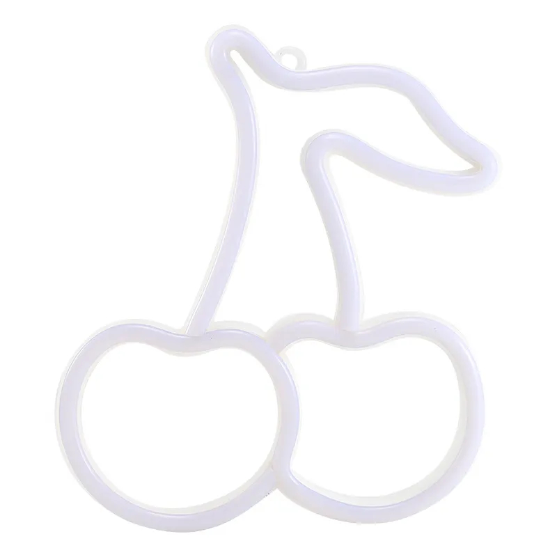 LED Επιτοίχιο Διακοσμητικό Φωτιστικό Neon με Τροφοδοσία USB – Μπαταρίες με Λογότυπο Κεράσια LED Επιτοίχιο Διακοσμητικό Φωτιστικό Neon με Τροφοδοσία USB – Μπαταρίες με Λογότυπο Κεράσια