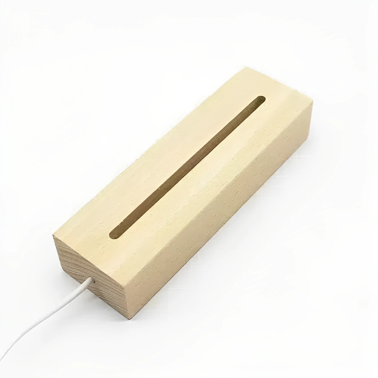 LED Φωτιζόμενος Επιτραπέζιος Ακρυλικός Πίνακας Σημειώσεων USB με Ξύλινη Βάση - Θερμού Λευκού Φωτισμού LED Φωτιζόμενος Επιτραπέζιος Ακρυλικός Πίνακας Σημειώσεων USB με Ξύλινη Βάση - Θερμού Λευκού Φωτισμού