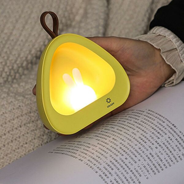 LED Παιδικό Επαναφορτιζόμενο USB Φωτάκι Νυκτός - Λαγουδάκι με Ρυθμιζόμενες Λειτουργίες Φωτισμού LED Παιδικό Επαναφορτιζόμενο USB Φωτάκι Νυκτός - Λαγουδάκι με Ρυθμιζόμενες Λειτουργίες Φωτισμού
