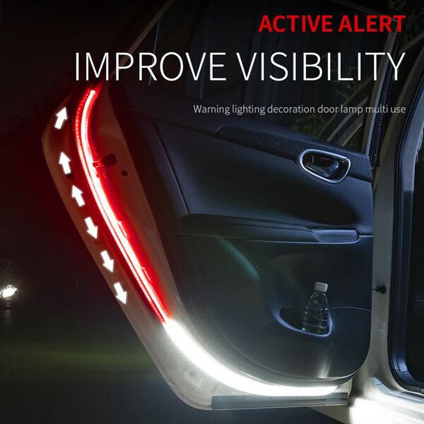 Led Ταινία Προειδοποιητική Ασφαλείας για Πόρτα 120cm Κόκκινο – Λευκό Led Ταινία Προειδοποιητική Ασφαλείας για Πόρτα 120cm Κόκκινο – Λευκό