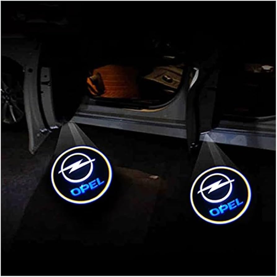 Προτζέκτορες Πόρτας Αυτοκινήτου με Λογότυπο Opel Προτζέκτορες Πόρτας Αυτοκινήτου με Λογότυπο Opel