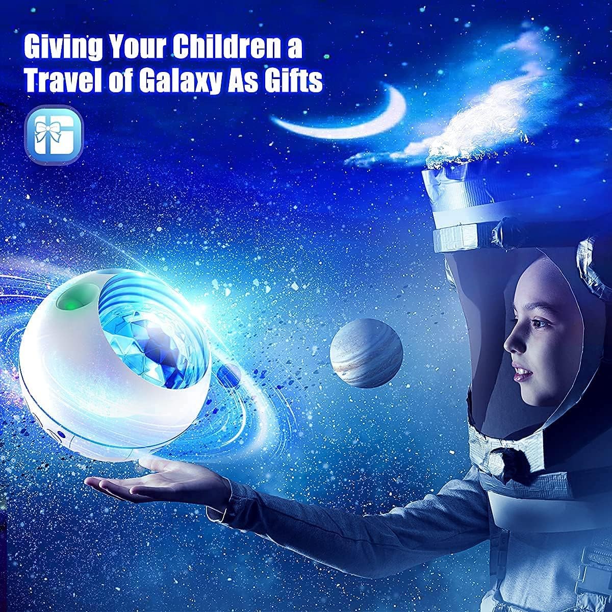 LED Προβολέας Προτζέκτορας 360° Γαλαξίας με 43 Χρώματα, Ηχείο Bluetooth, Χρονοδιακόπτη και Τηλεχειριστήριο - Galaxy, Moon & Nebula Night Light LED Προβολέας Προτζέκτορας 360° Γαλαξίας με 43 Χρώματα, Ηχείο Bluetooth, Χρονοδιακόπτη και Τηλεχειριστήριο - Galaxy, Moon & Nebula Night Light
