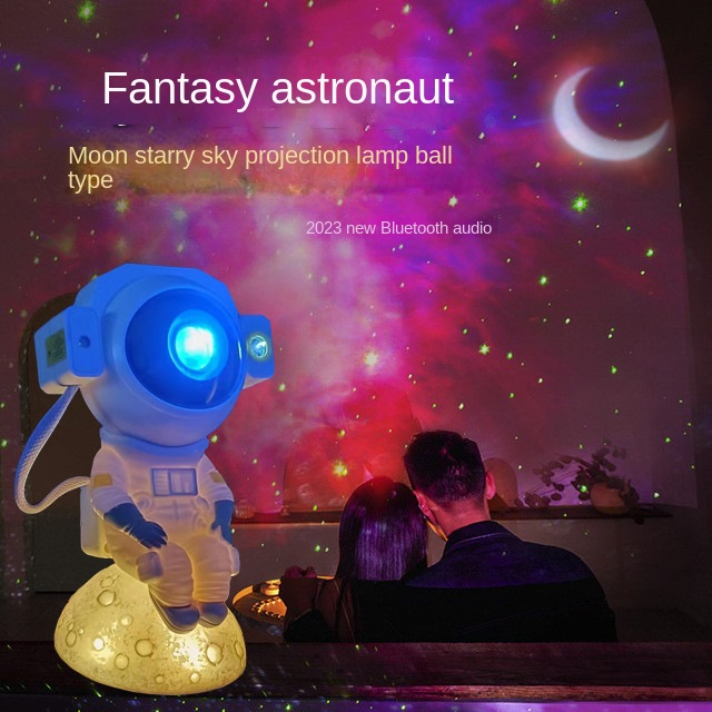 LED RGB Διακοσμητικό Φωτιστικό - Προτζέκτορας Αστροναύτης με Bluetooth, Ηχείο και Τηλεχειριστήριο LED RGB Διακοσμητικό Φωτιστικό - Προτζέκτορας Αστροναύτης με Bluetooth, Ηχείο και Τηλεχειριστήριο