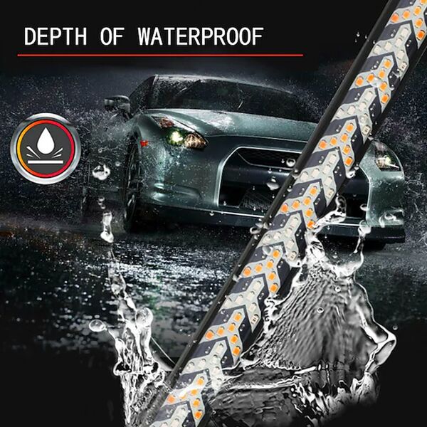 Led Ταινία Προειδοποιητική για Πορτ Μπαγκαζ Αυτοκινήτου, Αγροτικού, Pickup με Φλας - Πορείας - Στοπ 150cm Κόκκινο - Πορτοκαλί Led Ταινία Προειδοποιητική για Πορτ Μπαγκαζ Αυτοκινήτου, Αγροτικού, Pickup με Φλας - Πορείας - Στοπ 150cm Κόκκινο - Πορτοκαλί