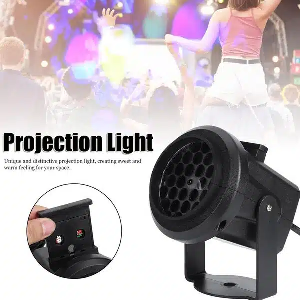 LED Χριστουγεννιάτικος Μαύρος Προτζέκτορας 220V με 4 Διαφορετικά Γιορτινά Μοτίβα LED Χριστουγεννιάτικος Μαύρος Προτζέκτορας 220V με 4 Διαφορετικά Γιορτινά Μοτίβα