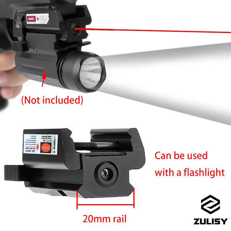 Tactical Red Dot Laser Sight Low Profile For Rifle Handgun 20mm Picatinny Rail Tactical Red Dot Laser Sight Low Profile For Rifle Handgun 20mm Picatinny Rail
