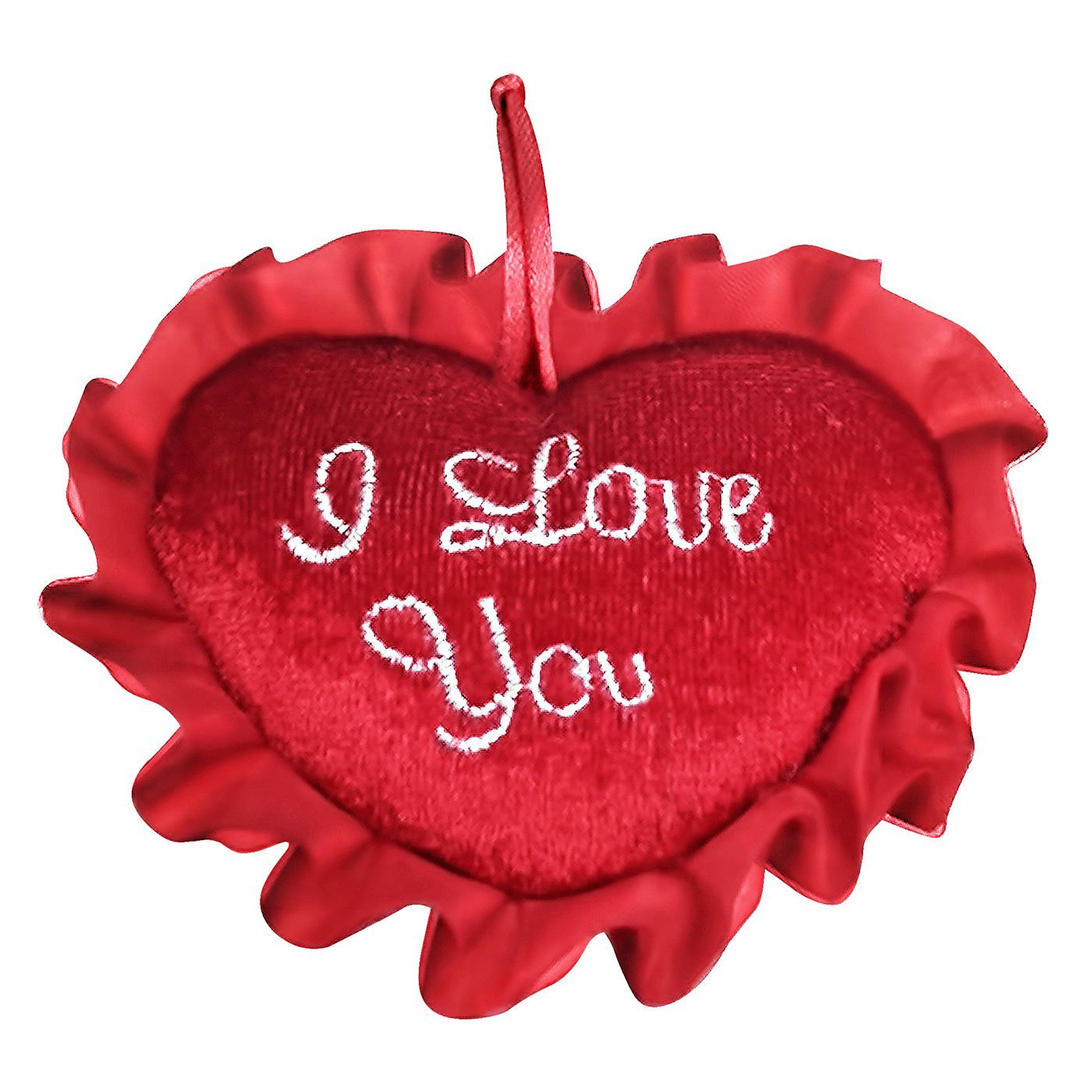 Λούτρινη Κόκκινη Καρδιά - I Love you με Σούρα 9 x 7 cm - 12τμχ Λούτρινη Κόκκινη Καρδιά - I Love you με Σούρα 9 x 7 cm - 12τμχ