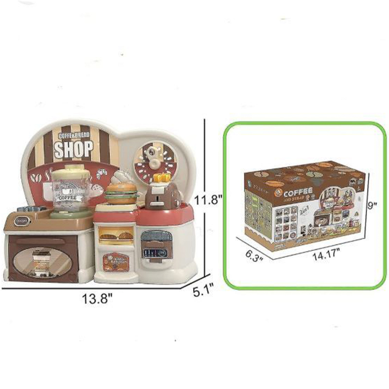 Μαγαζί Καφετέρια και Φούρνος, Παιχνίδι Μίμησης με Ήχο και Φως 65 τεμ. Μαγαζί Καφετέρια και Φούρνος, Παιχνίδι Μίμησης με Ήχο και Φως 65 τεμ.