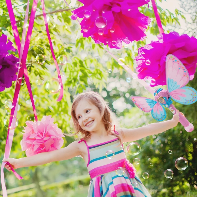 Μαγικό Ραβδί Πεταλούδα για Σαπουνόφουσκες με Μουσική & Φωτισμό LED Μαγικό Ραβδί Πεταλούδα για Σαπουνόφουσκες με Μουσική & Φωτισμό LED