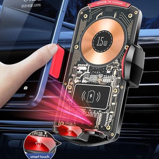 Μαγνητική Βάση Κινητού Αυτοκινήτου Αεραγωγού με Ασύρματη Φόρτιση Μαγνητική Βάση Κινητού Αυτοκινήτου Αεραγωγού με Ασύρματη Φόρτιση