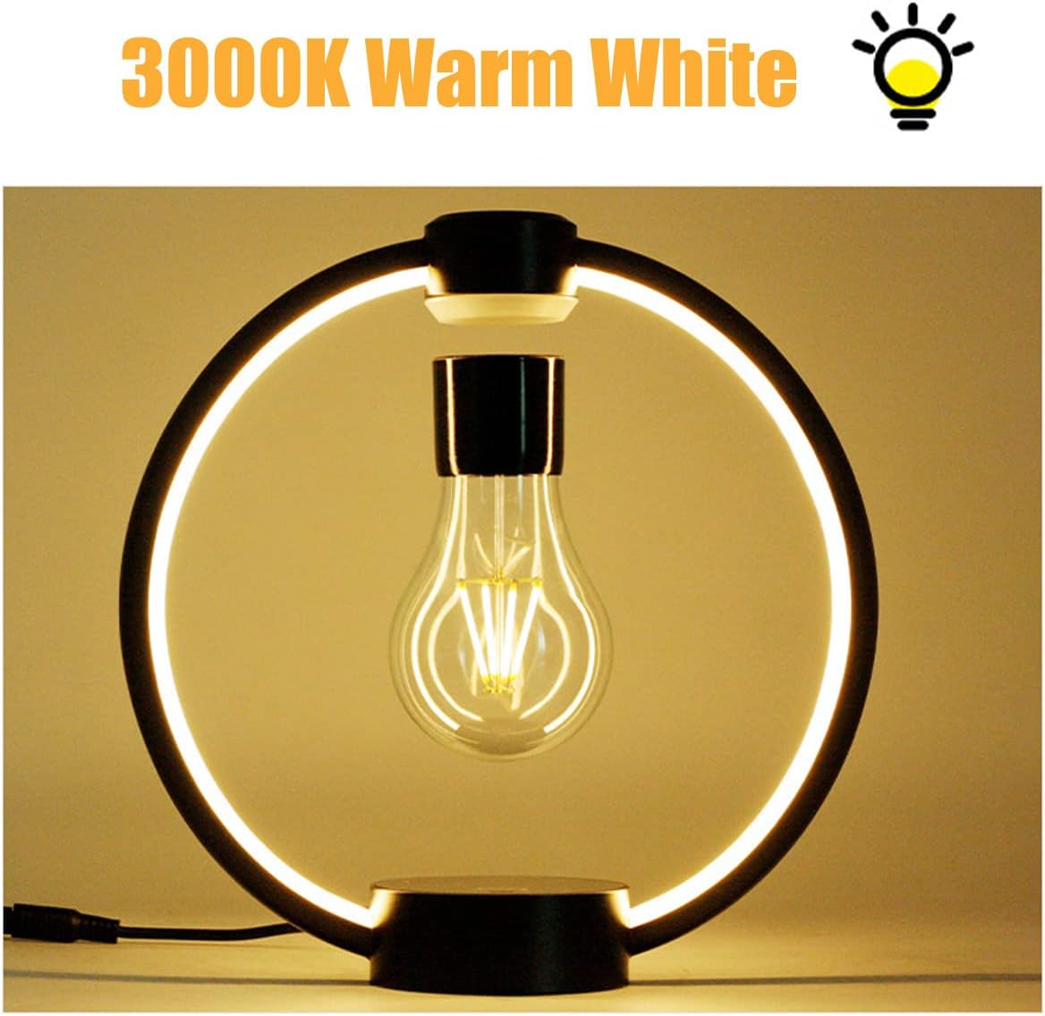 Μαγνητικό Αιωρούμενο Διακοσμητικό Φωτιστικό LED - Θερμού Λευκού Φωτισμού Μαγνητικό Αιωρούμενο Διακοσμητικό Φωτιστικό LED - Θερμού Λευκού Φωτισμού