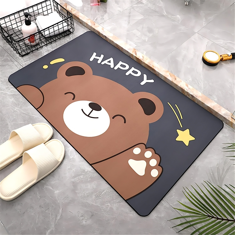 Μαλακό Απορροφητικό Πατάκι Μπάνιου με Σχέδια - 38 x 58 cm Μαλακό Απορροφητικό Πατάκι Μπάνιου με Σχέδια - 38 x 58 cm