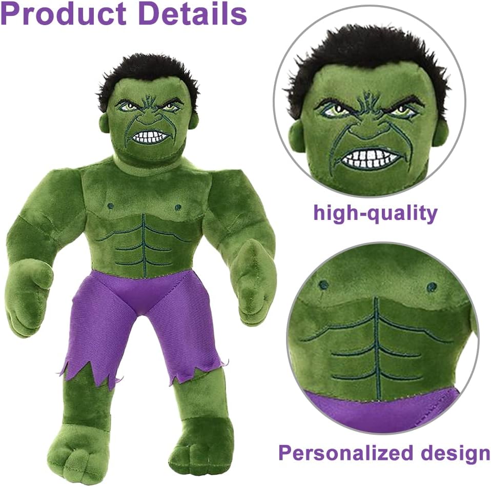 Μαλακό Λούτρινο Κουκλάκι Χαλκ - 40cm Μαλακό Λούτρινο Κουκλάκι Χαλκ - 40cm