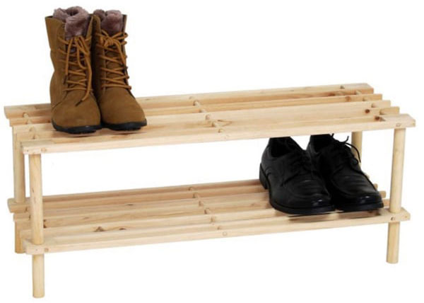 Μασίφ Ξύλινη Παπουτσοθήκη – Βάση Οργάνωσης Stand με 2 Επίπεδα 63x26x29cm σε 2 Αποχρώσεις Μασίφ Ξύλινη Παπουτσοθήκη – Βάση Οργάνωσης Stand με 2 Επίπεδα 63x26x29cm σε 2 Αποχρώσεις